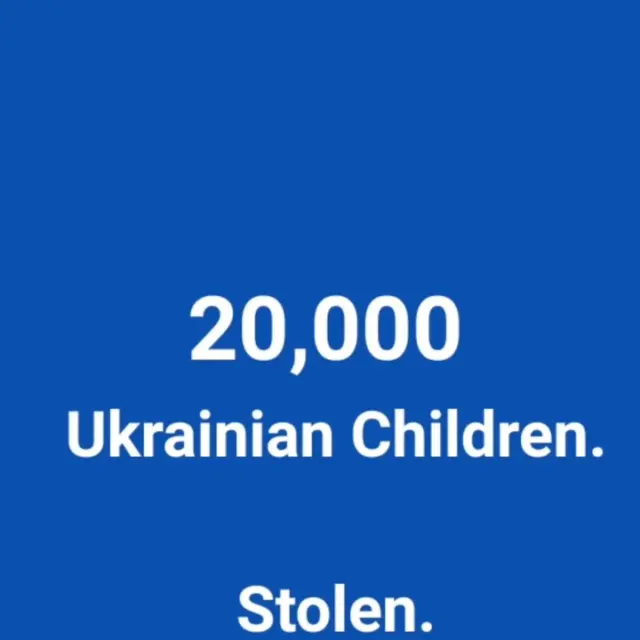 20,000 children. Stolen. Adopted by strangers. Stripped of their names, homes, and families.

These are not missing persons. These are kidnapped sons and daughters. Ukrainian mothers are risking everything to bring them home. 

This is a heartbreaking story. See the full PBS special documenting this atrocity.

💙💛 Help us reunite families before it’s too late.

🔗 Donate today: https://weareallukrainiansusa.org

#PBS #WeAreAllUkrainians #BringThemHome #StandWithUkraine #SaveUkraine 

@angelikaschlauss @kendatink @ms_carla_e @denyspro @michele_at_mka @marketing.monsoon @weareallukrainians2022 @sheldon51386